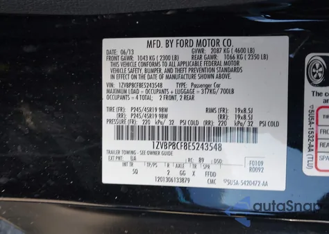 2014 Ford Mustang Gt Premium from USA, damaged, VIN 1ZVBP8CF8E5243548